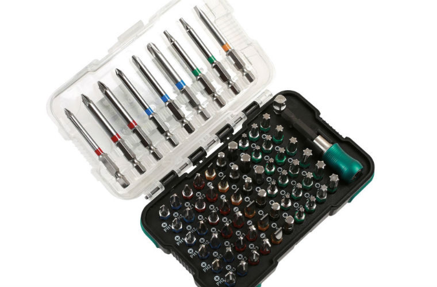 71piece cordless drill bit set from Kamasa Garagewire