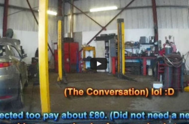 Video: dashcam footage captures technician’s private conversation