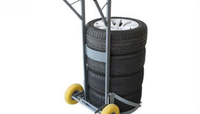 Video: Winntec smart tyre and wheel cart