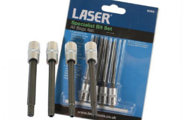 Laser tools specialist airbag removal bit set