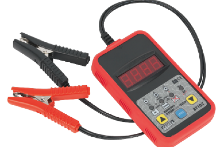 Sealey 12V digital battery and alternator tester from Clamp Co