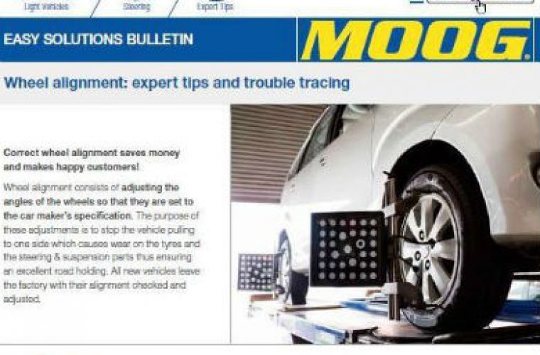Federal-Mogul Motorparts publish wheel alignment guide
