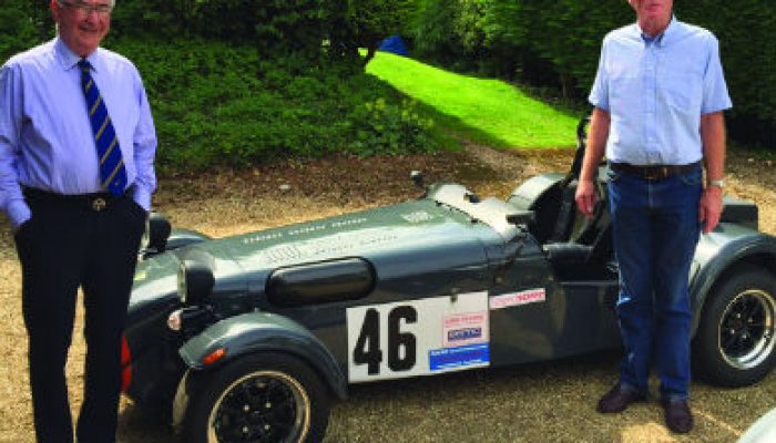 Chance meeting leads to motorsport success for amateur racer
