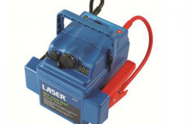 Amazingly compact jump start power pack from Laser Tools
