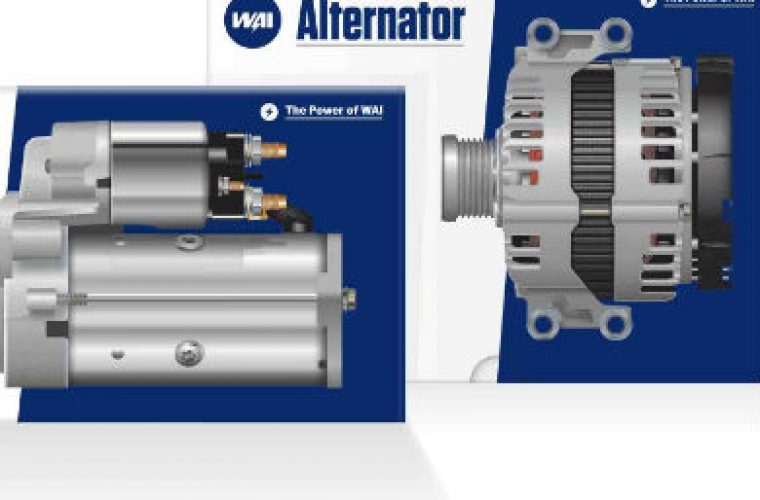 New WAI brand introduces new starter motors and alternators