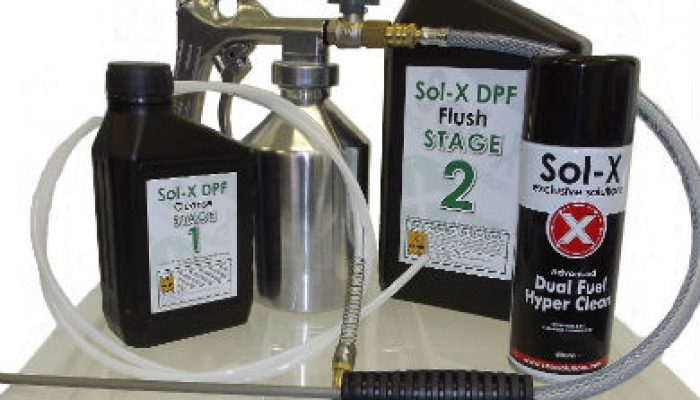 Ten per cent off Sol-X DPF cleaning kits