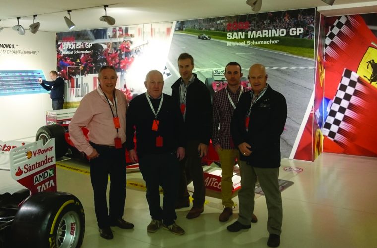 NGK takes lucky customers on tour of Ferrari headquarters