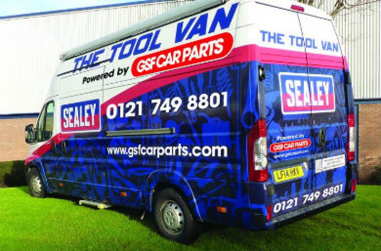 GSF’s new Sealey branded van to offer exclusive deals