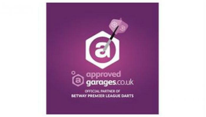 Approved Garages to sponsor Betway Premier League Darts 2016