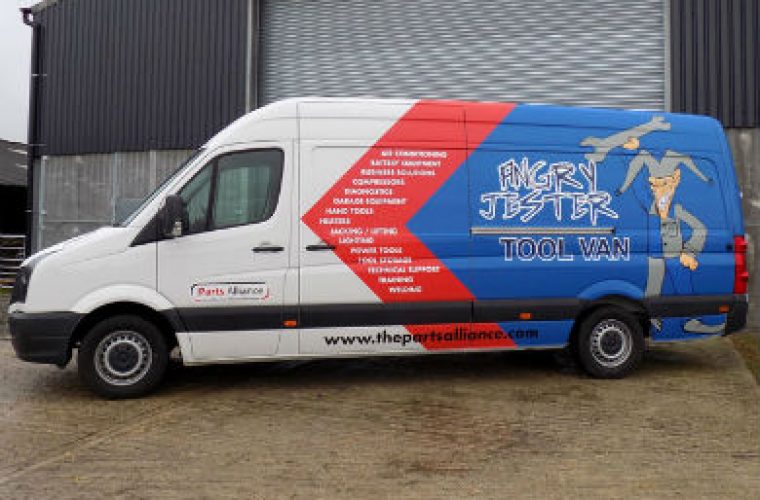 Angry Jester van fleet to hit the roads for 2016