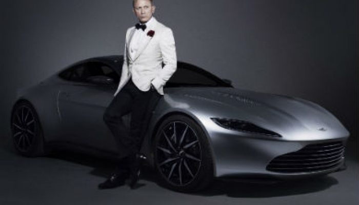 Bond’s bespoke Aston Martin DB10 to be auctioned for charity
