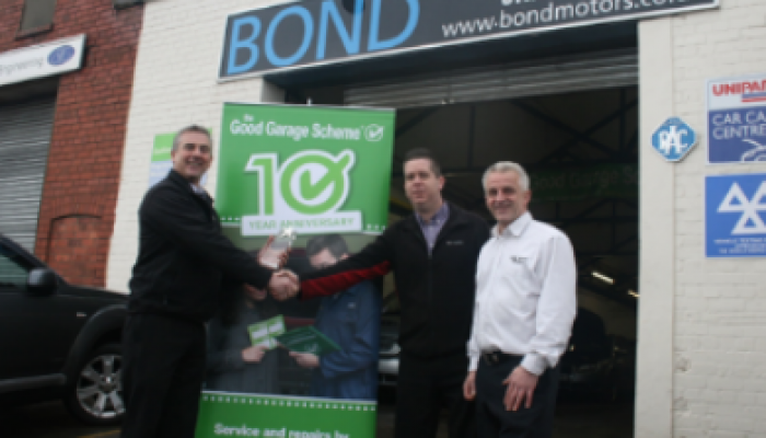Bond Motor Services wins Good Garage Scheme’s national prize