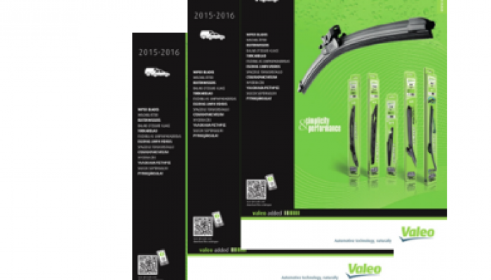 Valeo launches new compact wiper blades catalogue