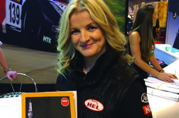 NGK teams-up with motorcycle racer Maria Costello MBE