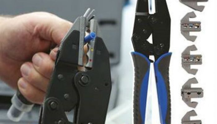 Five-in-one ratchet crimping tool from Laser Tools