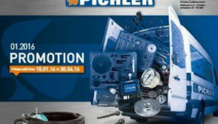 Pichler Tools launches new 2016 promotional flyer