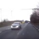 Watch: car bonnet is ripped off vehicle on busy Newcastle road