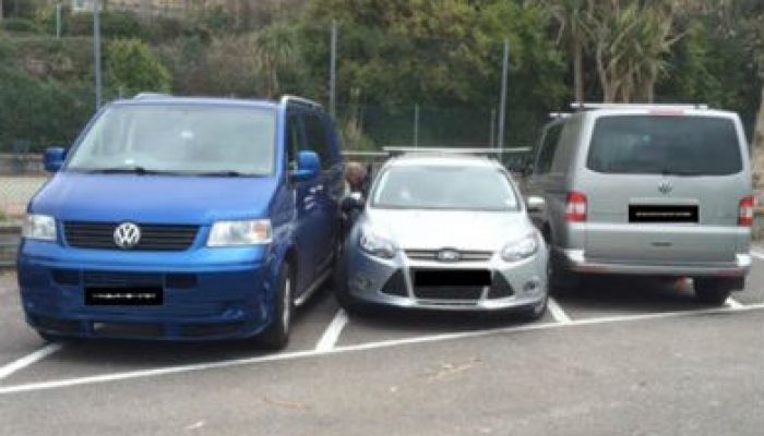 Could this be the UK’s tightest carpark?