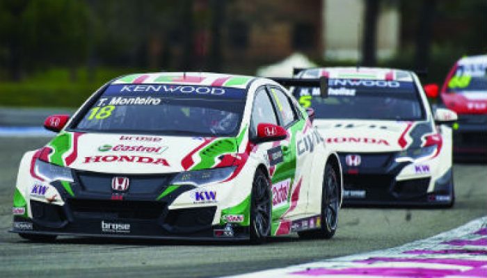 Honda Civic WTCC team celebrates double-podium finish