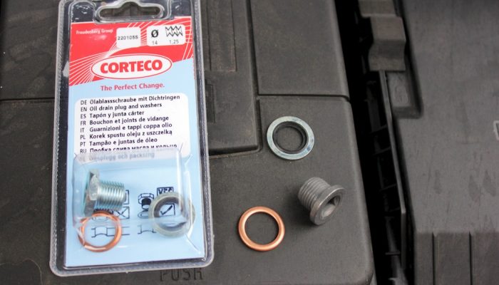 Re-using old sump plugs is ‘unnecessary risk’, Corteco say