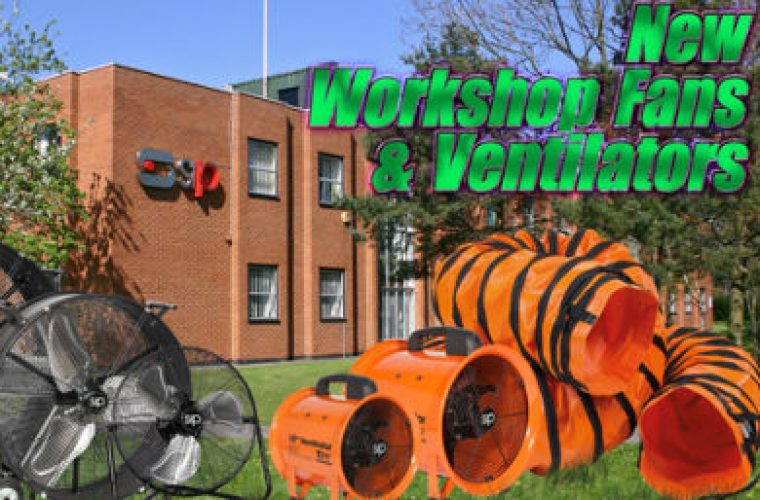 Discounted workshop fans and ventilators at SIP
