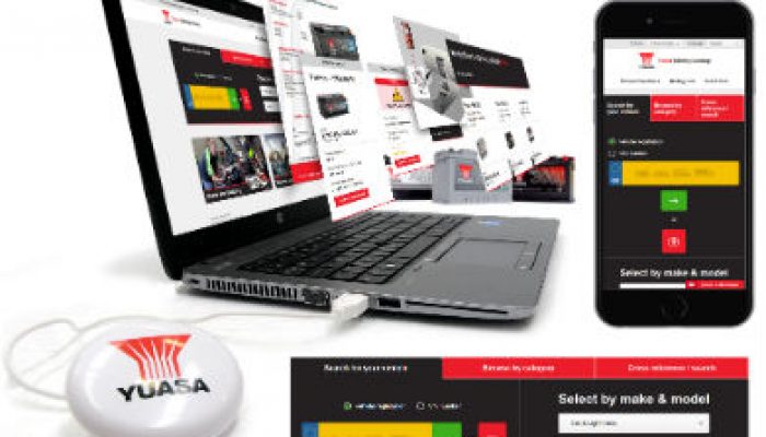 Yuasa launches new online battery lookup system at Automechanika