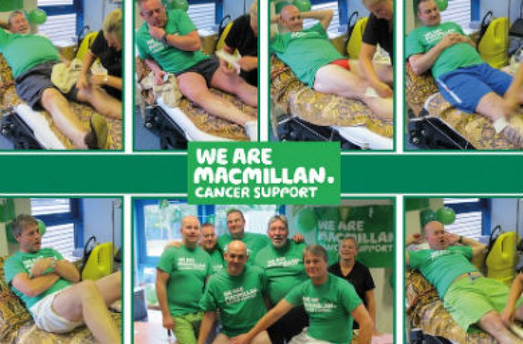Sykes-Pickavant leg wax raises money for Macmillan