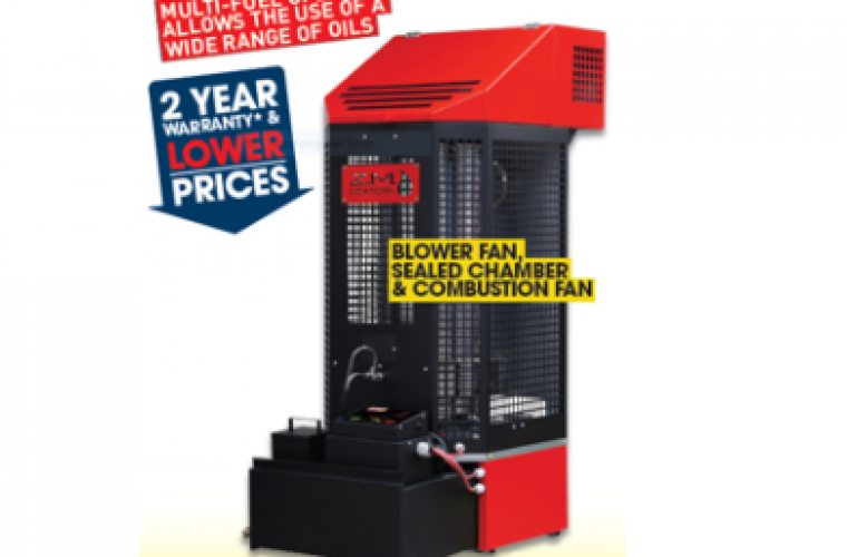 Save on multi-fuel oil heaters at GSF Car Parts