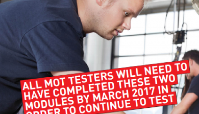Meet new MOT tester's mandatory CPD for less with GSF
