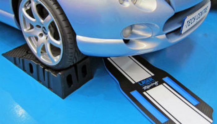 New Laser Tools plastic car ramps and under car body board