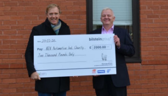 Ferdinand Bilstein makes £2K charity donation to BEN