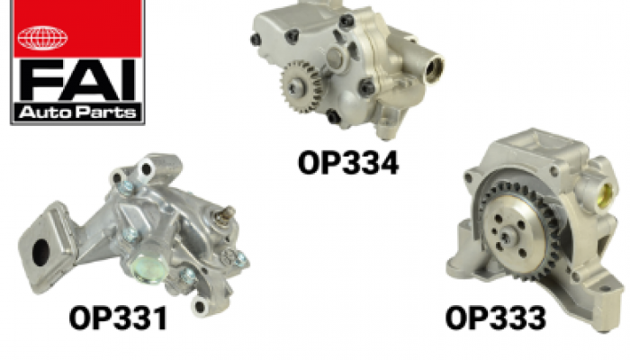 Popular VAG and Toyota oil pumps now in stock at FAI