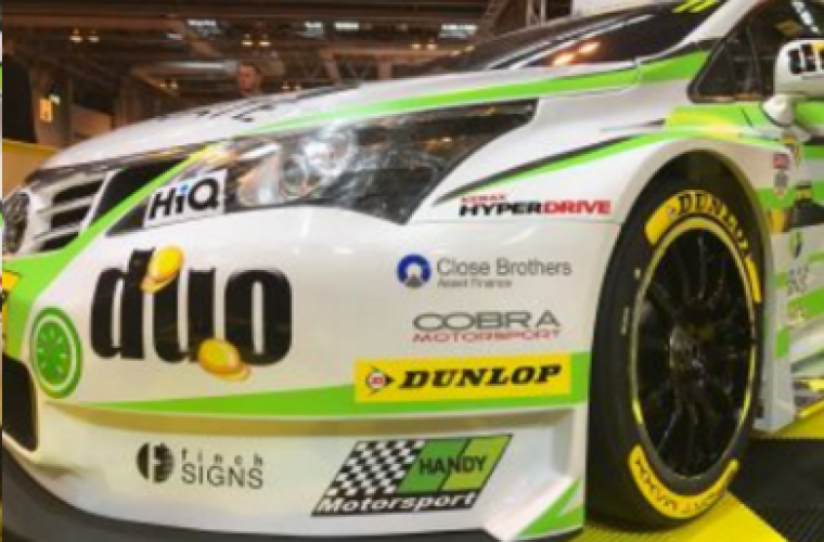 Handy Motorsport unveils striking new livery for 2017 BTCC