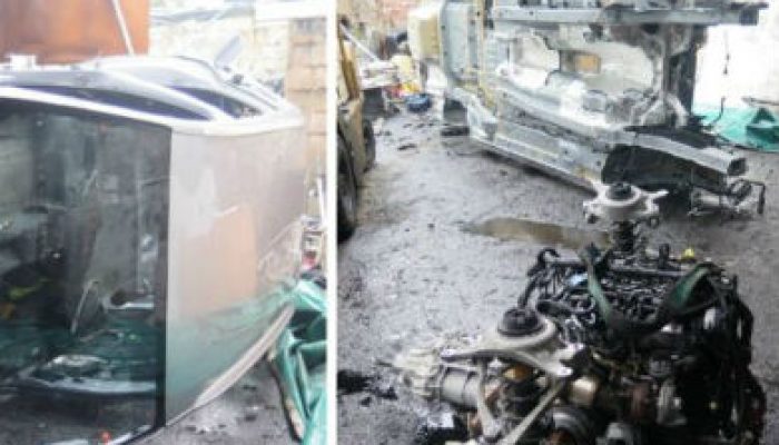 Mechanic jailed for receiving £450k worth of stolen goods