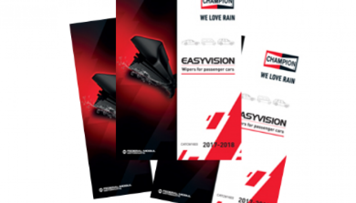 Champion launches new Easyvision wiper blade catalogue
