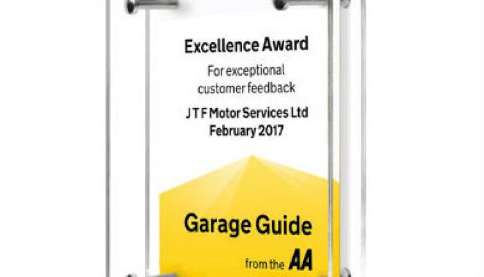 AA Garage Guide launch Garage of the Month award
