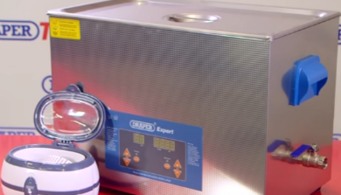 Video: Draper Tools highlights ultrasonic cleaning tanks