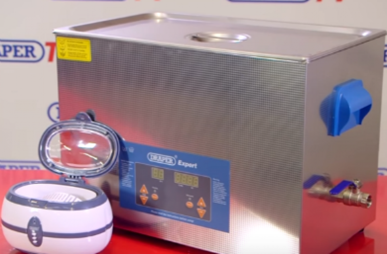 Video: Draper Tools highlights ultrasonic cleaning tanks