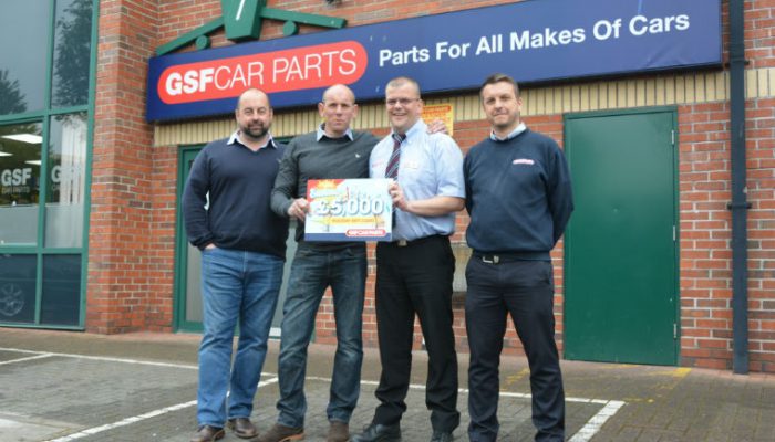 GSF promotion winner shares reward with staff