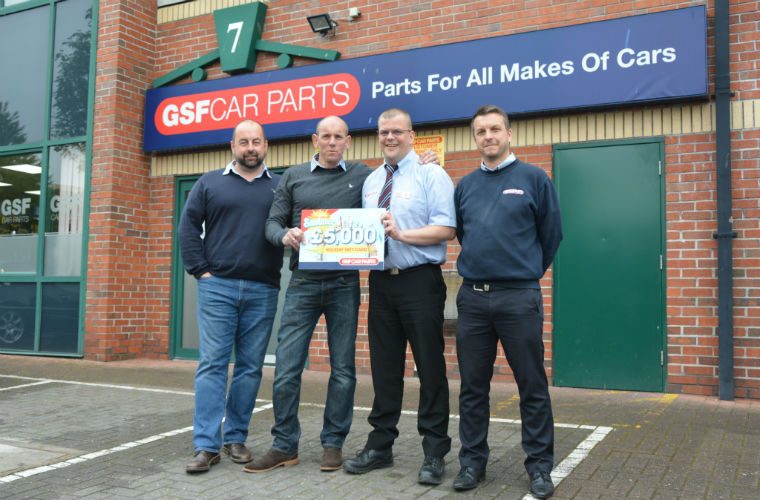 GSF promotion winner shares reward with staff