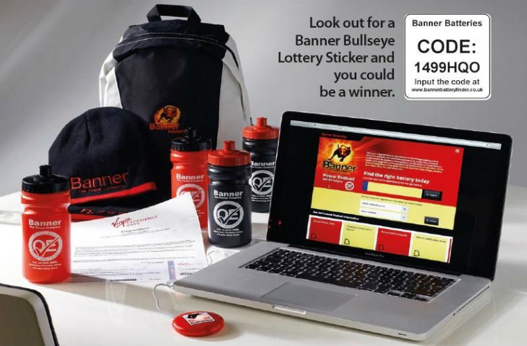 Banner Batteries announces lottery sticker comp winners