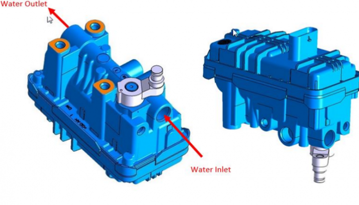 Watercooled electronic turbo actuators explained
