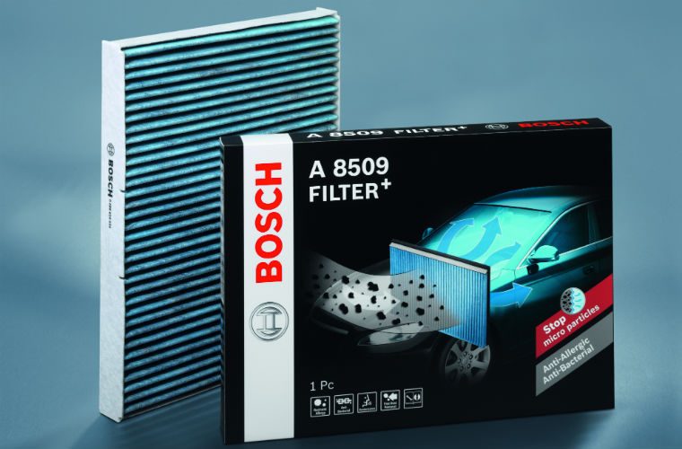 New Bosch cabin filter helps drivers breathe easy in allergy season