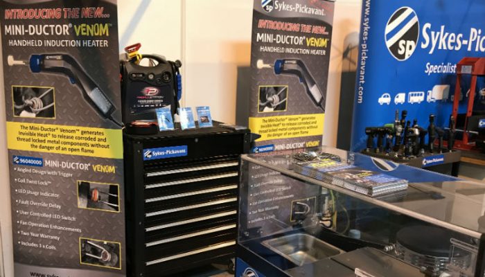 Venom induction heater impresses visitors at Automechanika Birmingham