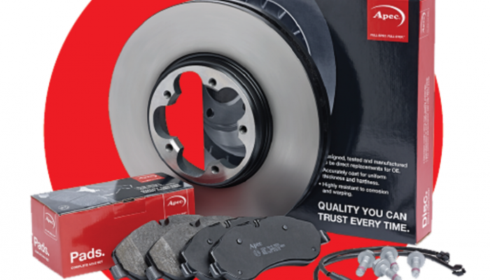 Apec braking reveal new-to-range part numbers for August