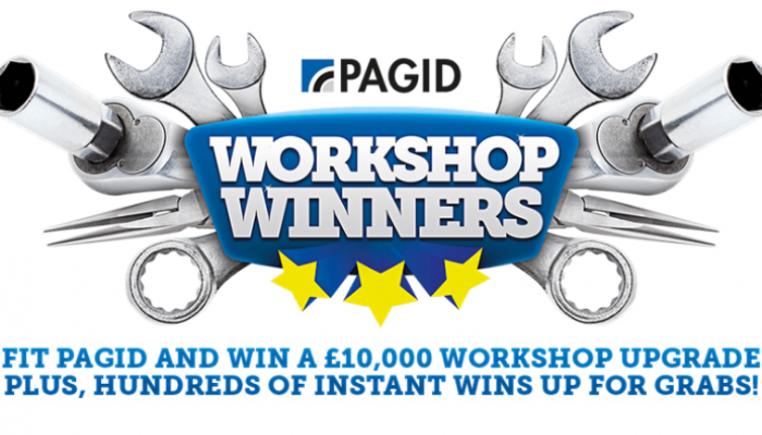 Pagid offers £10,000 workshop upgrade with ‘workshop winners’ promo