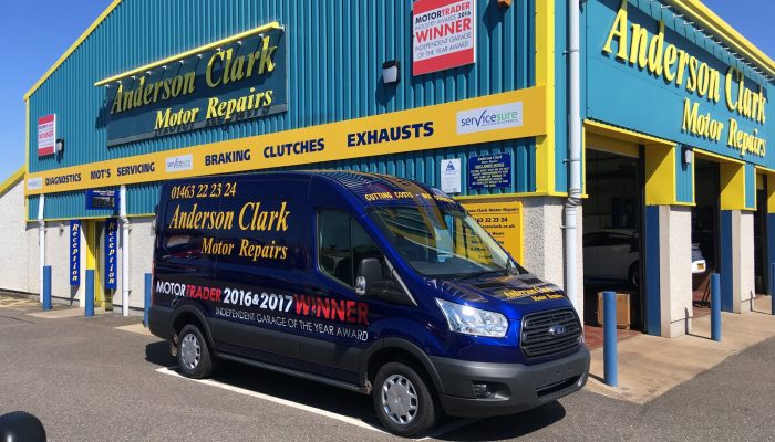 Anderson Clark wins independent garage of the year AGAIN