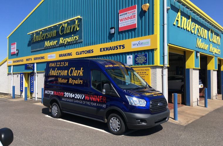 Anderson Clark wins independent garage of the year AGAIN