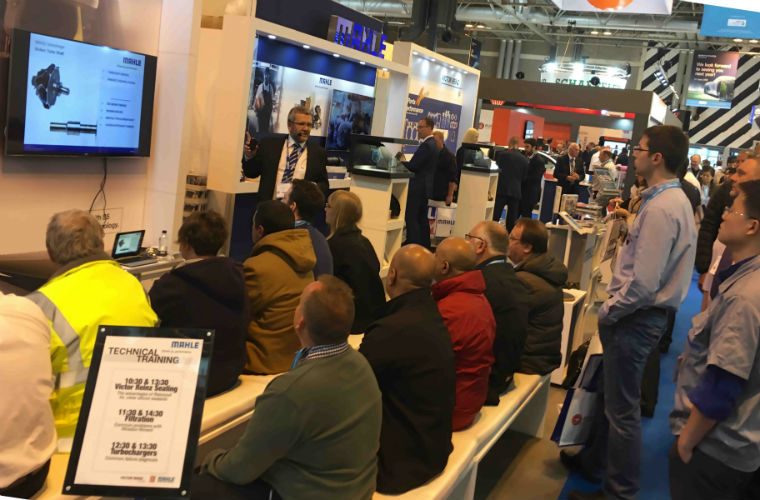Technical training on MAHLE stand attracts crowds at Automechanika