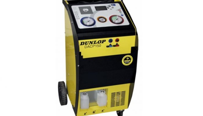 Dunlop R134a automatic machine with database and two year warranty